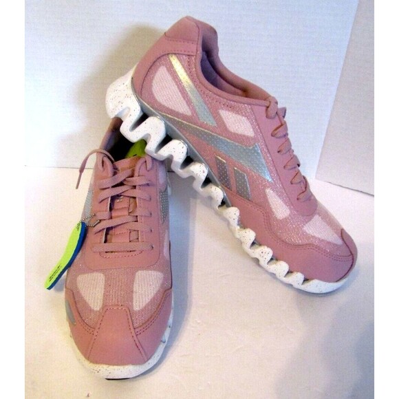 Reebok Work Zig Pulse Pink Sneakers Athletic Work Shoes EH Comp Toe Size 12M NIB - Picture 2 of 11